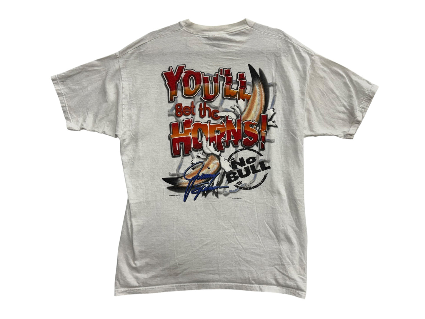 Jimmy Spencer Winston No Bull 5 Promo 1998 Vintage Nascar T-Shirt [XXL]