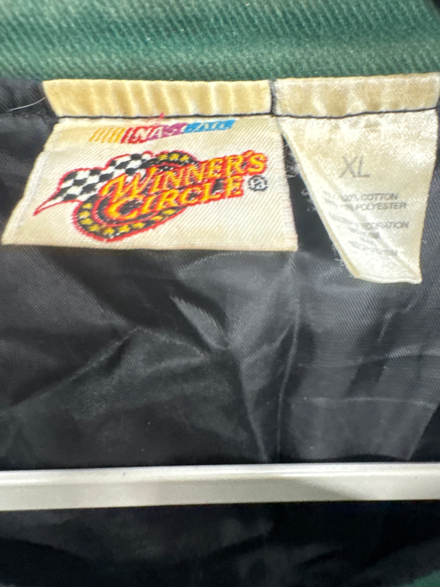 Dale Earnhardt Jr 2008 AMP Energy Nascar Zip Up Racer Jacket [Size XL]