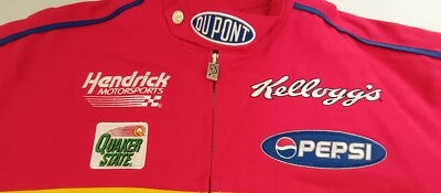 Chase Authentics Jeff Gordon #24 “Rainbow” Full Zip Racing Crew Vintage Jacket