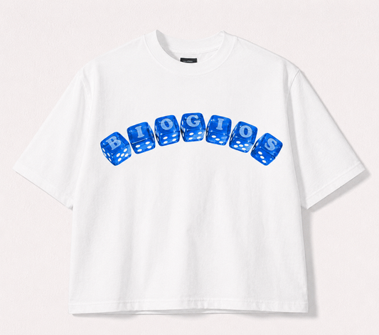 White Dice Biogios Tee