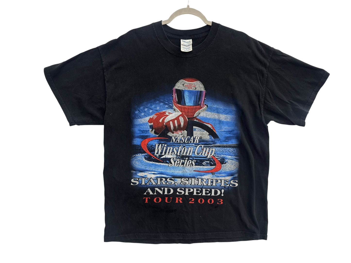Kyle Busch 2003 Vintage Winston Cup Series Line-Up T-Shirt [Size XL]