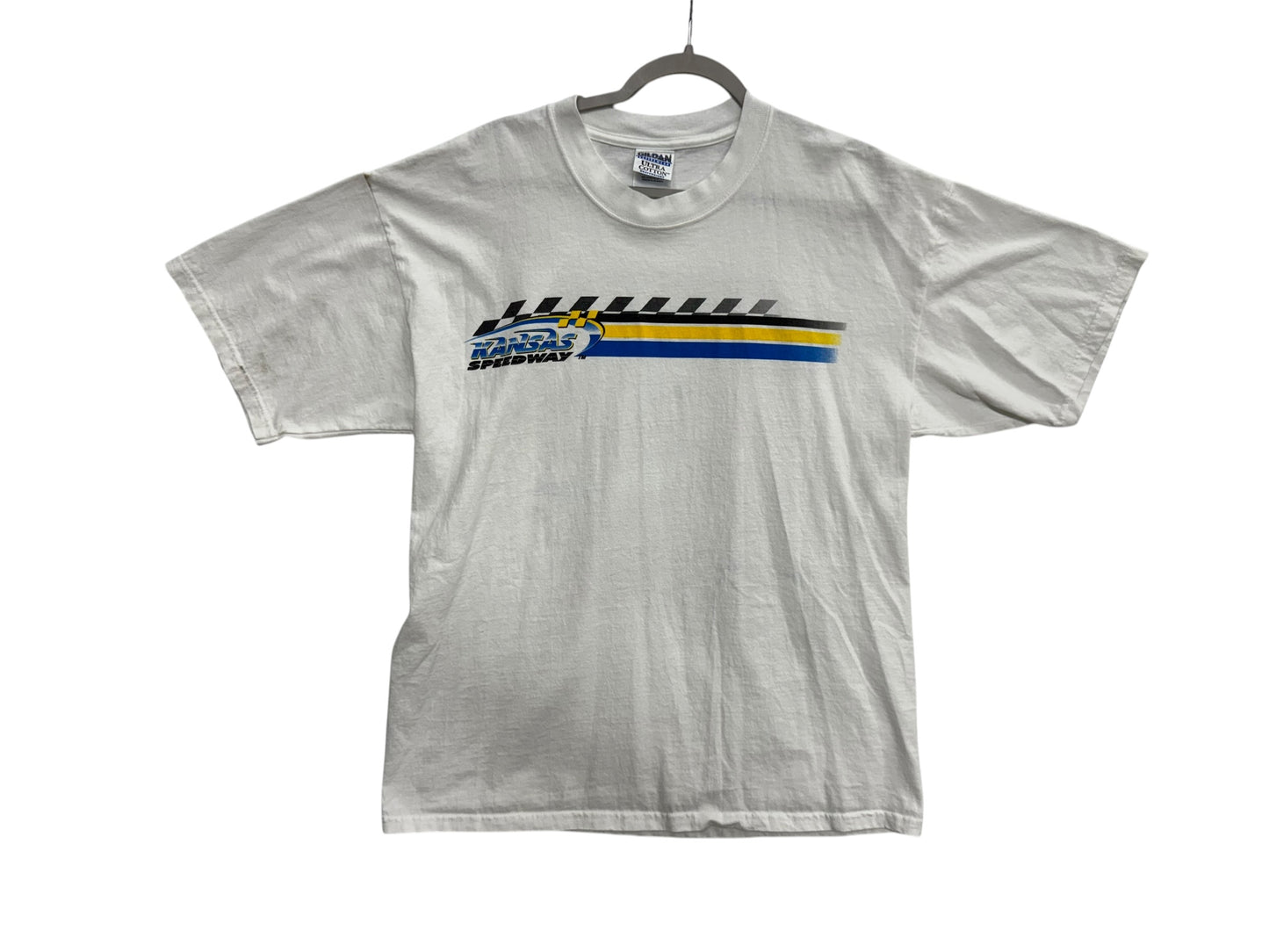 Kansas Speedway 2001 Vintage Nascar T-Shirt [Size XL]