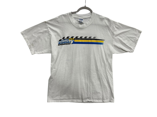 Kansas Speedway 2001 Vintage Nascar T-Shirt [Size XL]