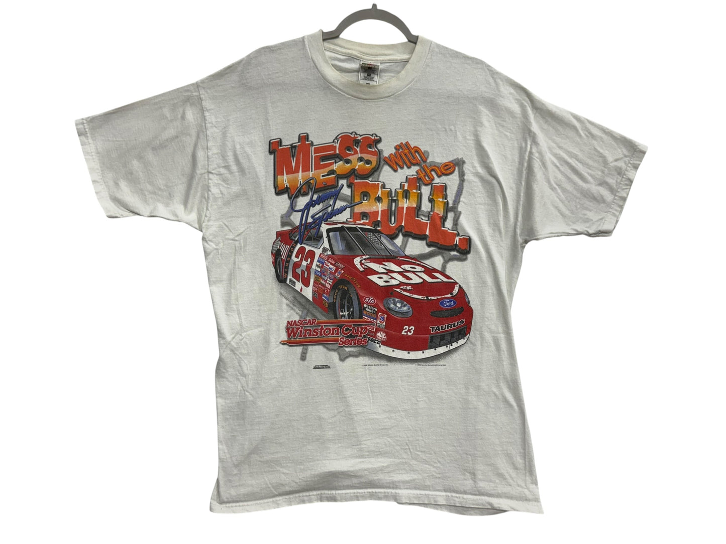 Jimmy Spencer Winston No Bull 5 Promo 1998 Vintage Nascar T-Shirt [XXL]