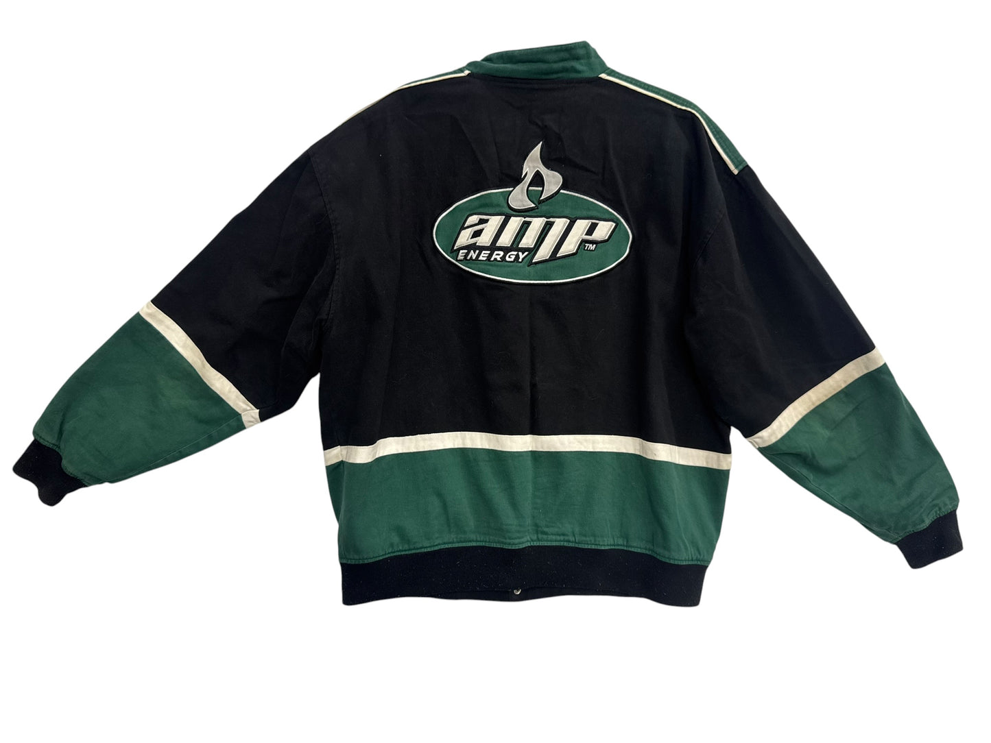 Dale Earnhardt Jr 2008 AMP Energy Nascar Zip Up Racer Jacket [Size XL]
