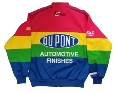 Chase Authentics Jeff Gordon #24 “Rainbow” Full Zip Racing Crew Vintage Jacket
