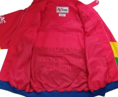 Chase Authentics Jeff Gordon #24 “Rainbow” Full Zip Racing Crew Vintage Jacket